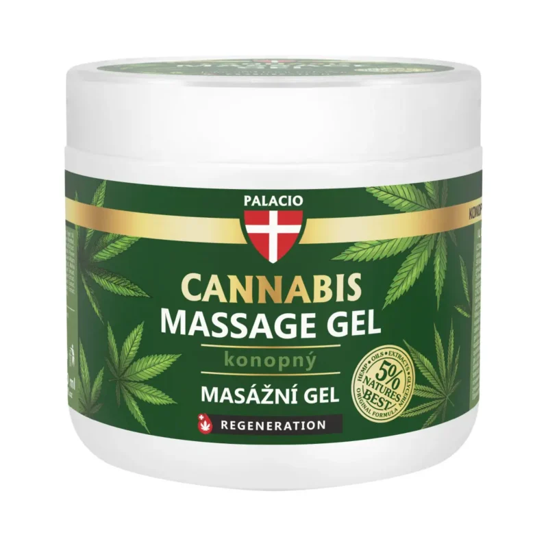 Palacio Hanf Massagegel mit Bioöl regenerierend