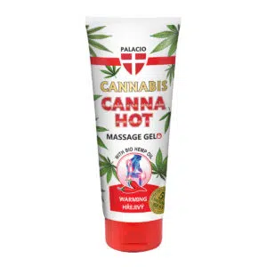 Palacio Cannahot wärmendes Massagegel – 200ml Tube