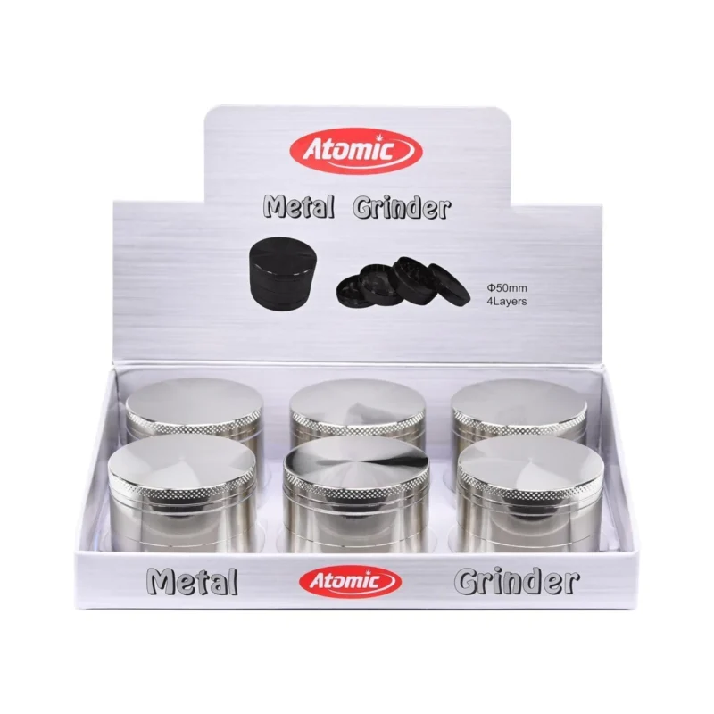 Atomic Metal Grinder 4 teilig 50mm