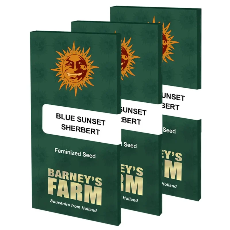 Barneys Farm Blue Sunset Sherbert Verpackung