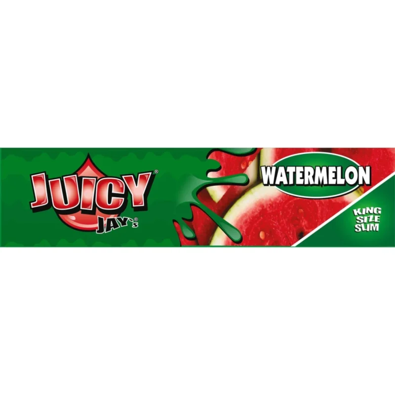 Juicy Jay´s Watermelon King Size Slim Papers 32 Blatt mit Aroma 4