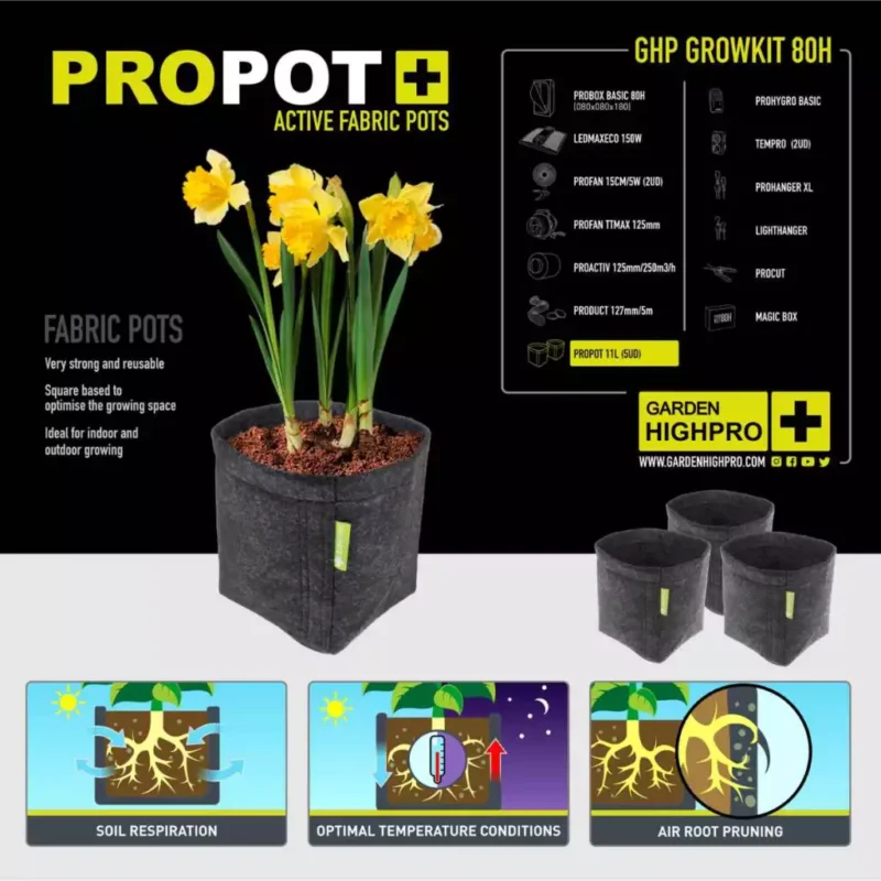 led growbox set 80x80 garden highpro 7