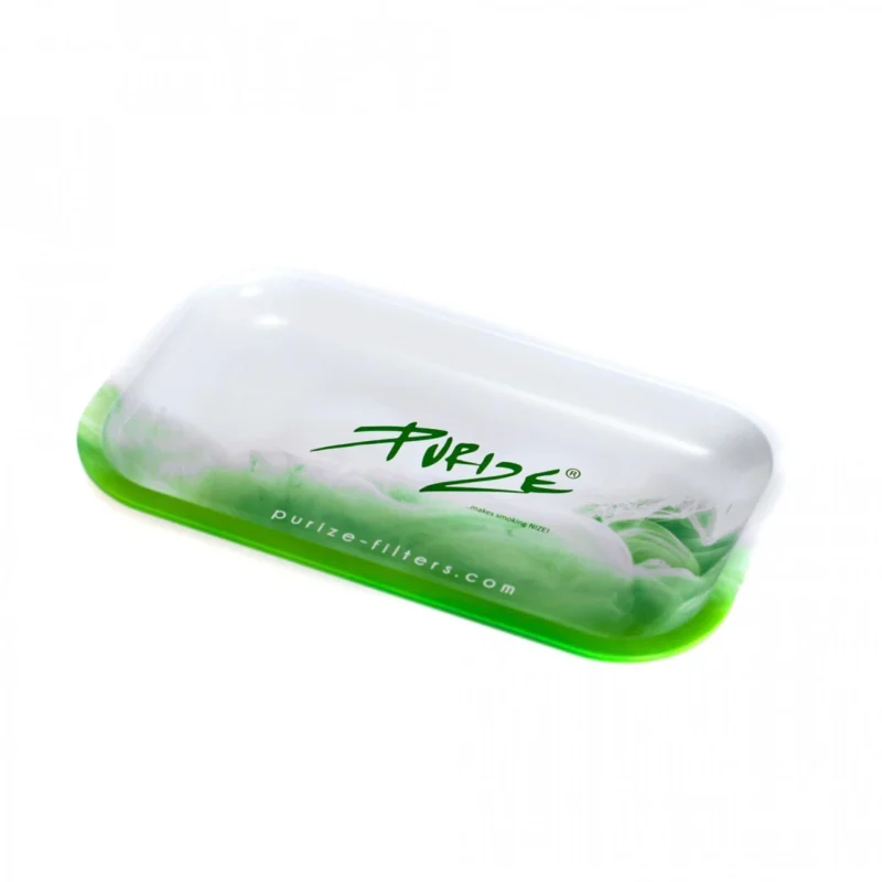 purize metal rolling tray smoke design