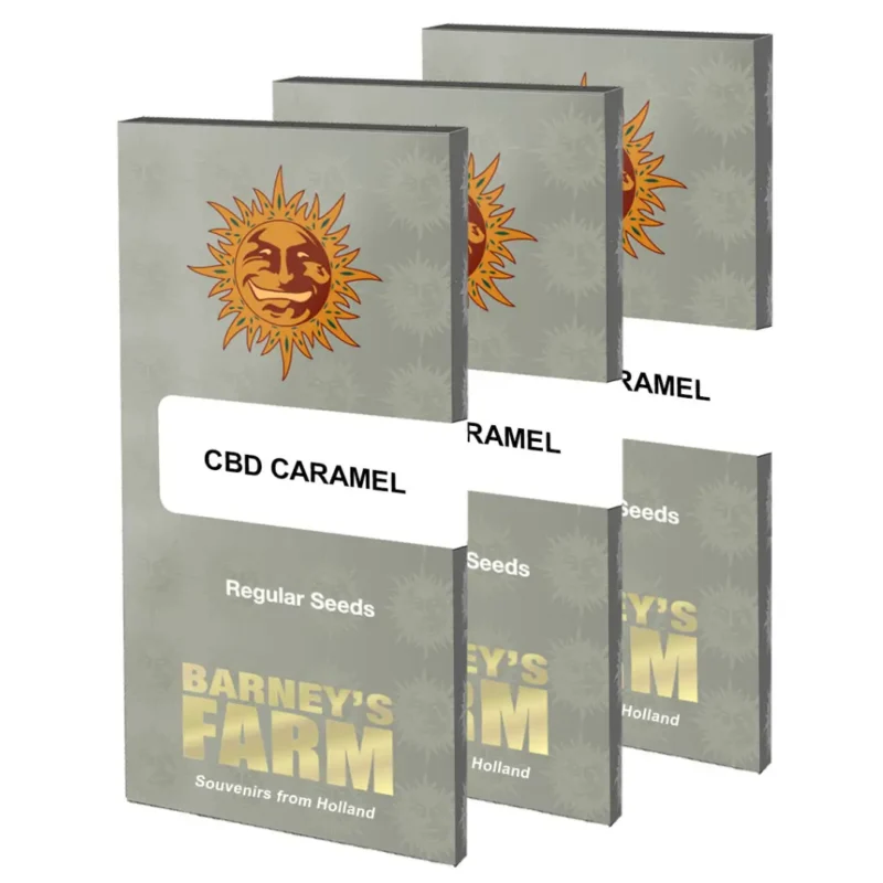 Barneys Farm CBD Caramel Verpackung