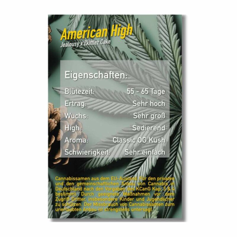 Dope Seeds American High 2