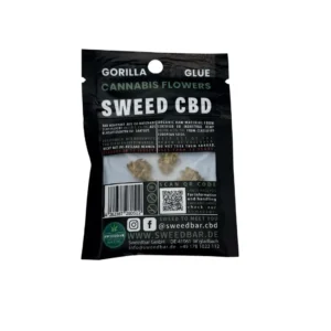 Sweedbar CBD Gorilla Glue 1g hinten