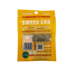 Sweedbar CBD Mango Kush 1g hinten