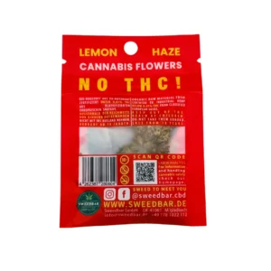 Sweedbar CBD Super Lemon Haze 1g hinten