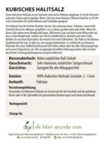 Alge Bio Kubisches Halit Salz 3