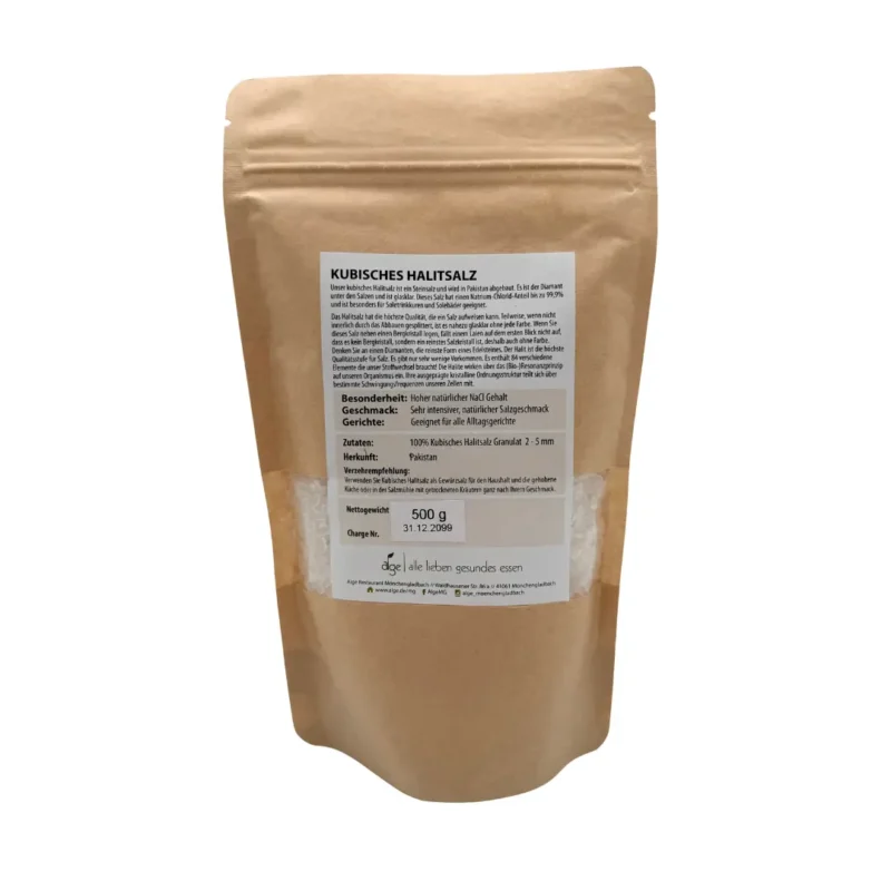 Alge Kubisches Halitsalz vegan 3