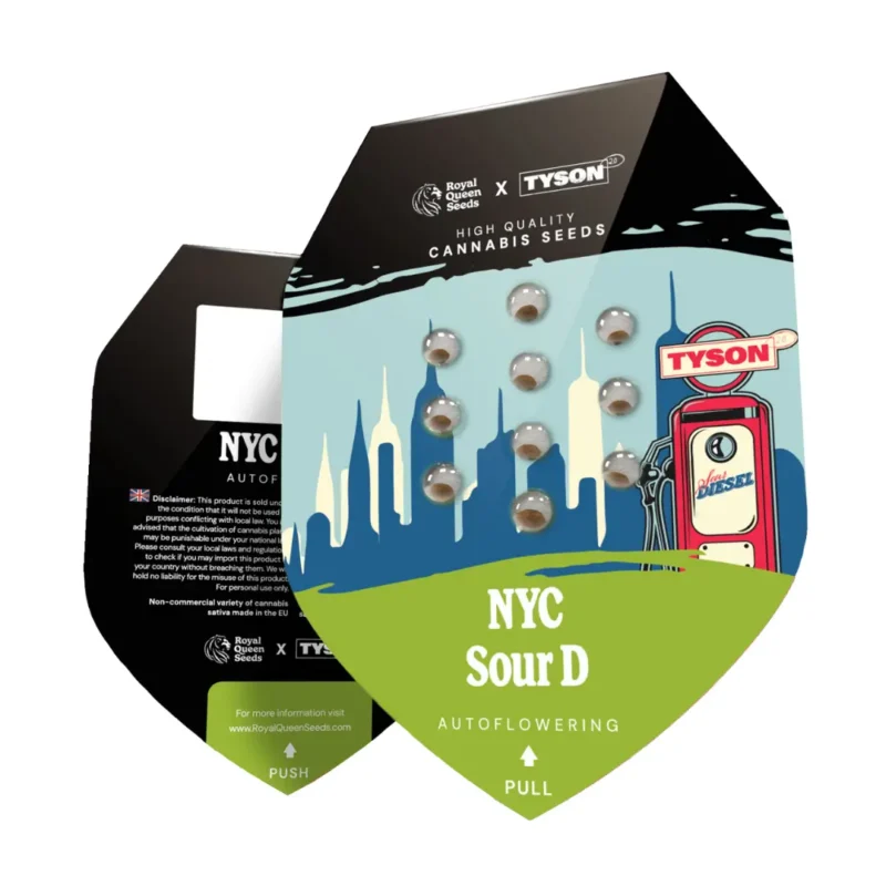 Royal Queen Seeds x Tyson NYC Sour D Auto