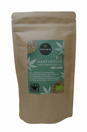 Sweedbar Bio Hanfsamen geschält