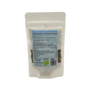 Sweedbar Bio Knabberhanf Sweed Vanilla vegan hinten