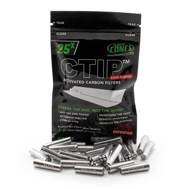 CTIP Aktivkohlefilter konisch Ø 6 7mm – 25 Stück CTIP Aktivkohlefilter konisch Ø 6 7mm – 25 Stück