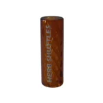 Herb Shuttles Glas Tip Spiral 10mm Amber 2