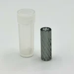 Herb Shuttles Glas Tip Spiral 10mm Black