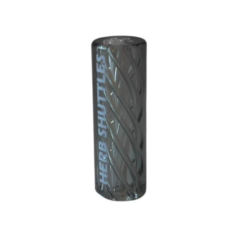 Herb Shuttles Glas Tip Spiral 10mm Black 2