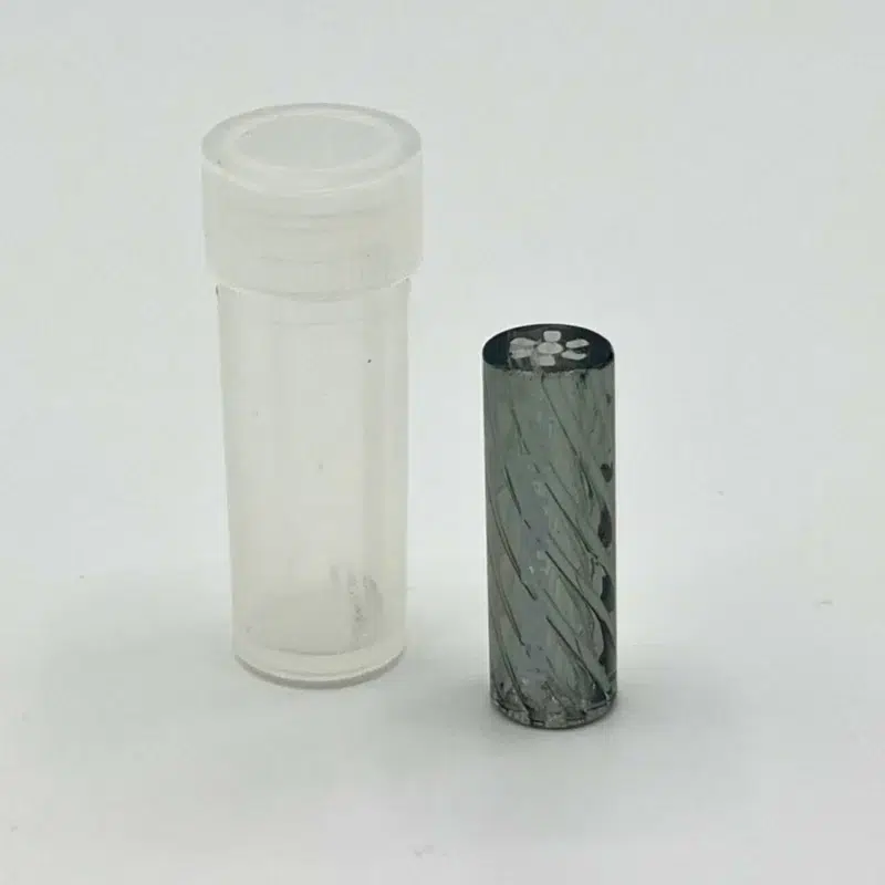 Herb Shuttles Glas Tip Spiral 10mm Black Herb Shuttles Glas Tip Spiral 10mm Black