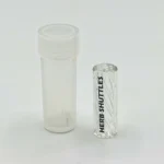 Herb Shuttles Glas Tip Spiral 10mm Clear