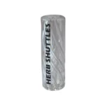 Herb Shuttles Glas Tip Spiral 10mm Clear 2