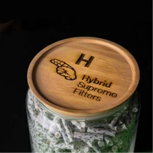 Hybrid Supreme Aktivkohlefilter 1000er Glas Ø 6,4 mm 3