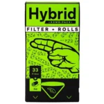 Hybrid Supreme Aktivkohlefilter 33 Stück weiß Ø 6,4 mm mit 4m Endlospaper