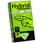 Hybrid Supreme Aktivkohlefilter 33 Stück weiß Ø 6,4 mm mit 4m Endlospaper 4