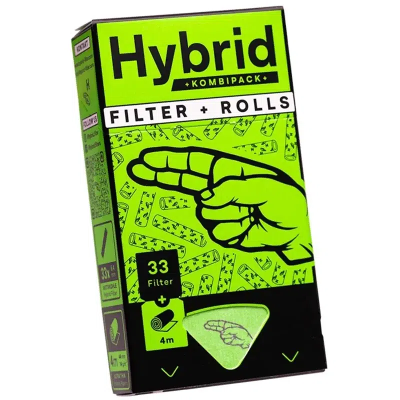 Hybrid Supreme Aktivkohlefilter 33 Stück weiß Ø 6,4 mm mit 4m Endlospaper 4 Hybrid Supreme Aktivkohlefilter 33 Stück weiß Ø 6,4 mm mit 4m Endlospaper 4