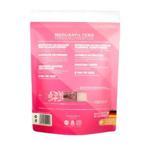 Medusafilters Aktivkohlefilter 6mm Rosé 1000 Stück 2