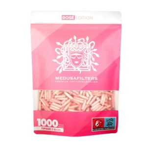 Medusafilters Aktivkohlefilter 6mm Rosé 1000 Stück