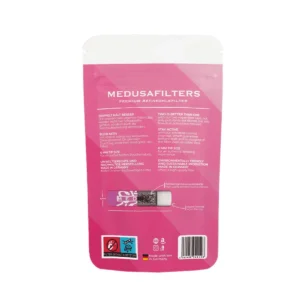 Medusafilters Aktivkohlefilter 6mm Rosé – 50 Stück 2