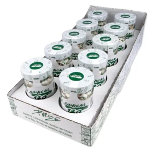 PURIZE Aktivkohlefilter Conical konisch 10 Gläser mit je 120 Filter