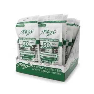 PURIZE Aktivkohlefilter Conical konisch 20 Beutel mit je 50 Stück