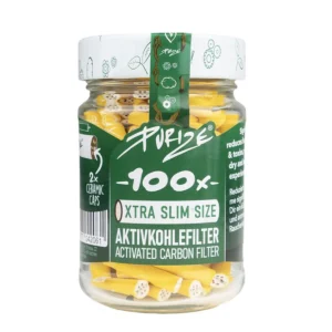 PURIZE Aktivkohlefilter XTRA Slim 6mm Gelb