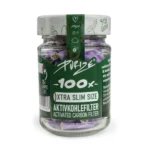 PURIZE Aktivkohlefilter XTRA Slim 6mm Lila
