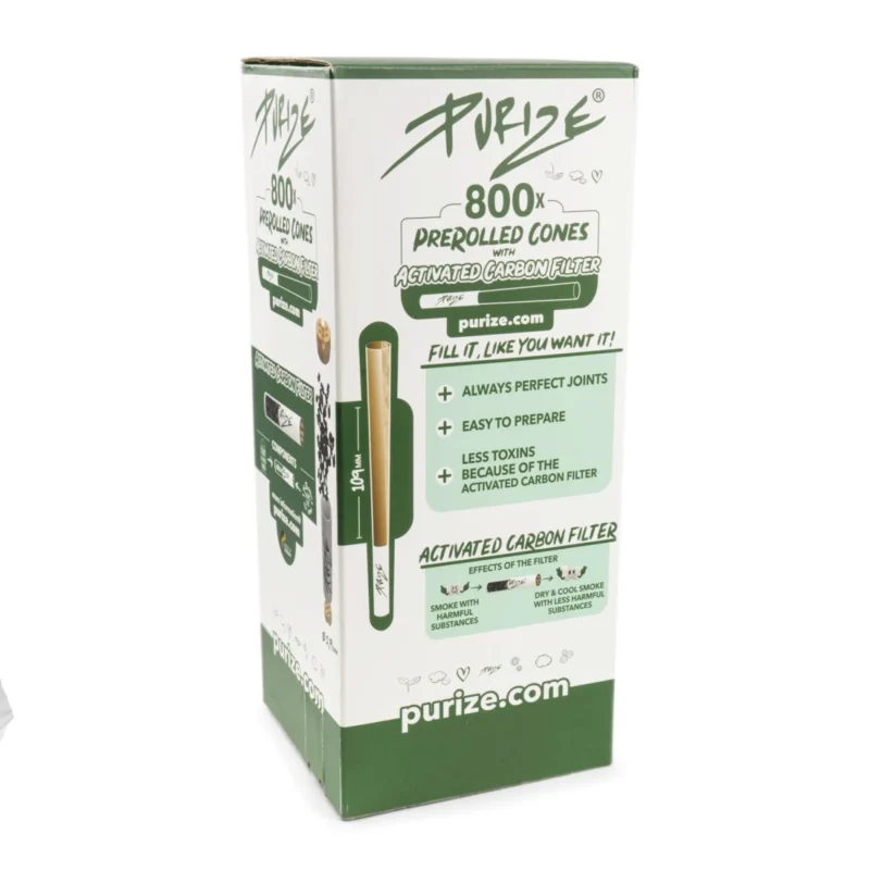 PURIZE PreRolled Cones Xtra Slim 800 Stück
