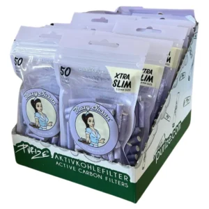 PURIZE x Blazy Susan XTRA Slim 6mm 20 Beutel mit je 50 Filter 2