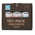 BioBizz® TRY PACK Hydro 100% organisches Düngerset