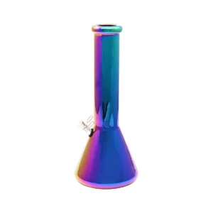 Atomic Glasbong Rainbow 7mm dickes Glas 33cm Höhe