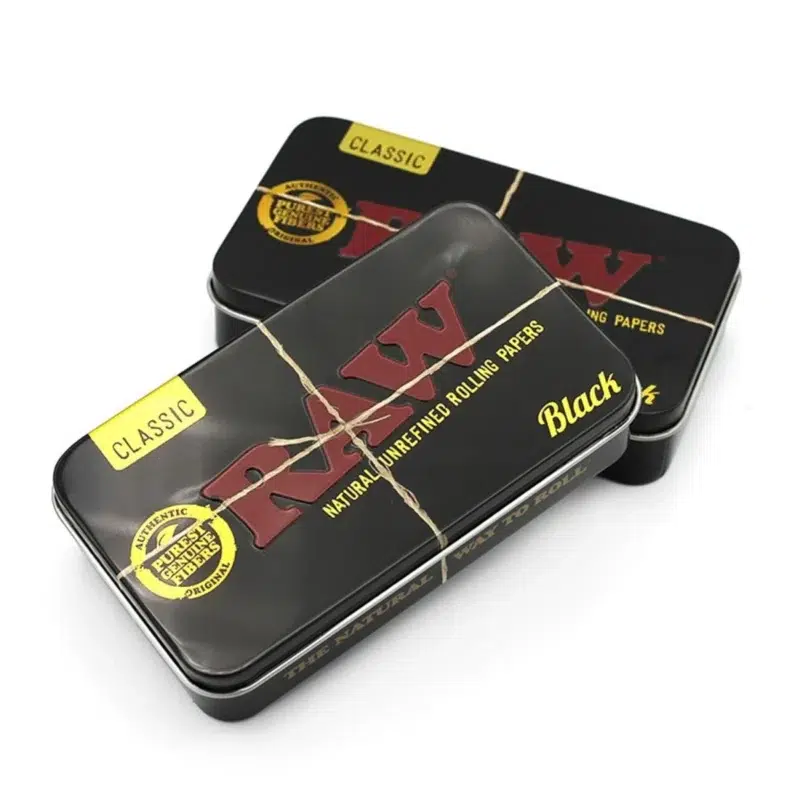 RAW Black Tin Case Dose