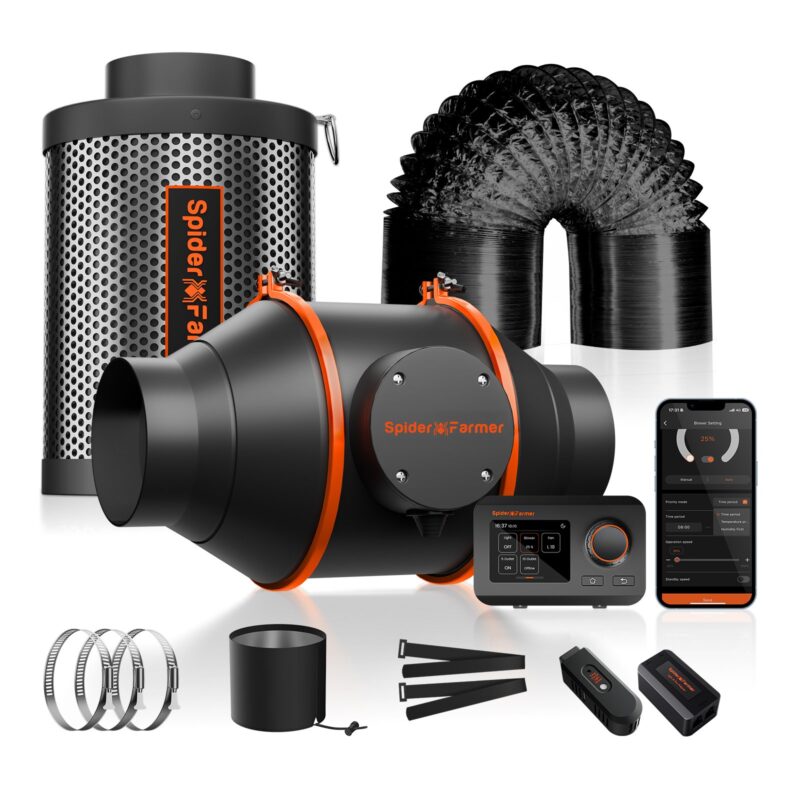 Spider Farmer 140x70x200cm Growbox Set G4500 17