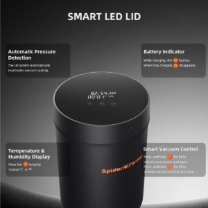 Spider Farmer 2L Auto Cure Smart Jar 2