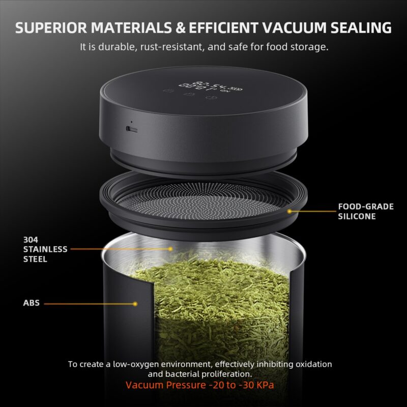 Spider Farmer 2L Auto Cure Smart Jar 7
