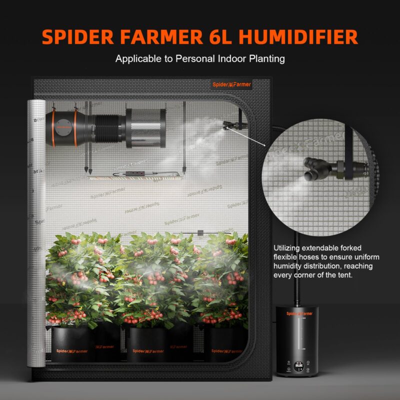 Spider Farmer 6L Cool Mist Luftbefeuchter 6