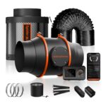 Spider Farmer Automatisiertes Growbox Komplettset – 150×150×200cm für 9 Pflanzen G1000W 16