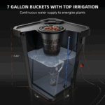 Spider Farmer DWC Hydroponics Grow System mit Top Drip Kit 4 Eimer 7