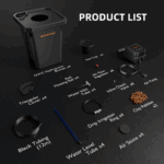 Spider Farmer DWC Hydroponics Grow System mit Top Drip Kit 4 Eimer 8