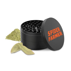 Spider Farmer Gewürz und Kräutermühle aus Metall 76mm