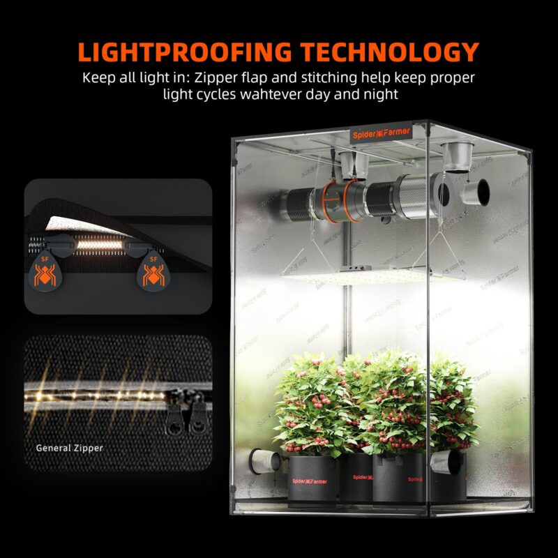 Spider Farmer Grow Box 120x240x200 cm 3
