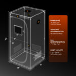 Spider Farmer Grow Box 70x70x160 cm 7